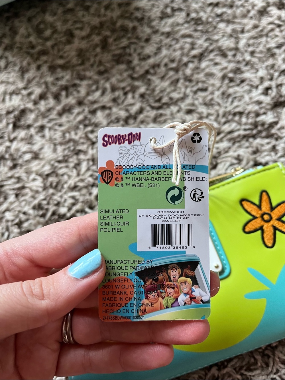 Loungefly Scooby Doo Mystery Machine Backpack + Wallet Set - Picture 4 of 14
